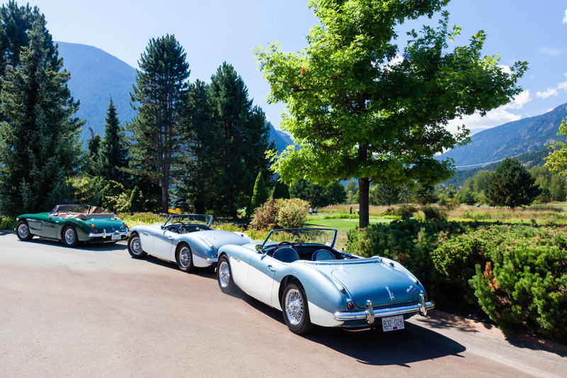 Illustration for article titled Pics from the Golf Course - 2016-08-14 with A-H 3000s and 911 RSR at Big Sky